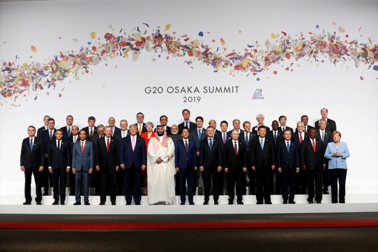 Japonya'daki G-20 zirvesinden samimi kareler 18
