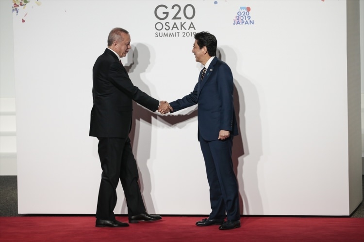 Japonya'daki G-20 zirvesinden samimi kareler 4