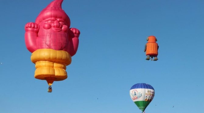 Uluslararası Kapadokya Balon Festivali'nden renkli görüntüler 17
