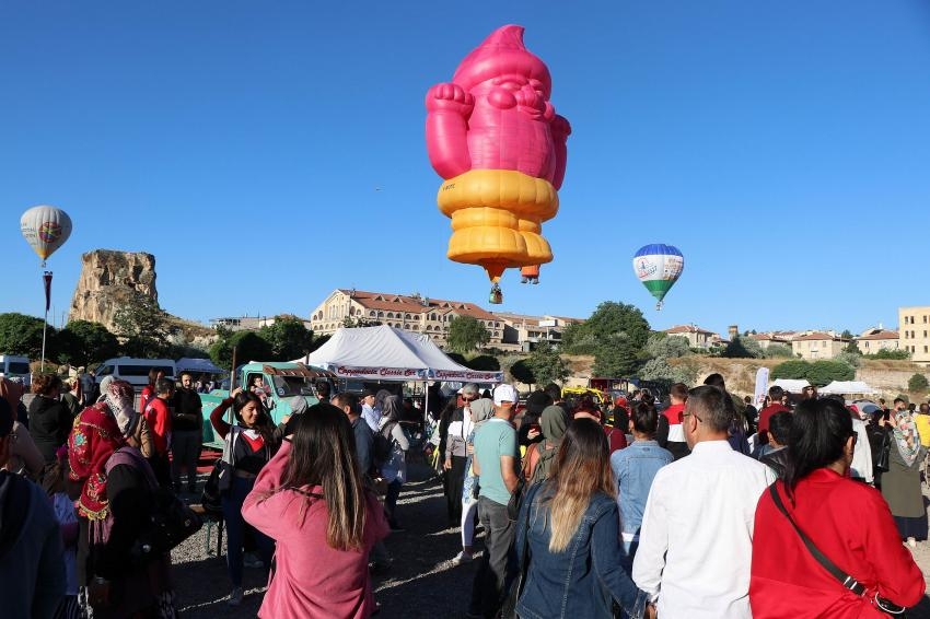 Uluslararası Kapadokya Balon Festivali'nden renkli görüntüler 18