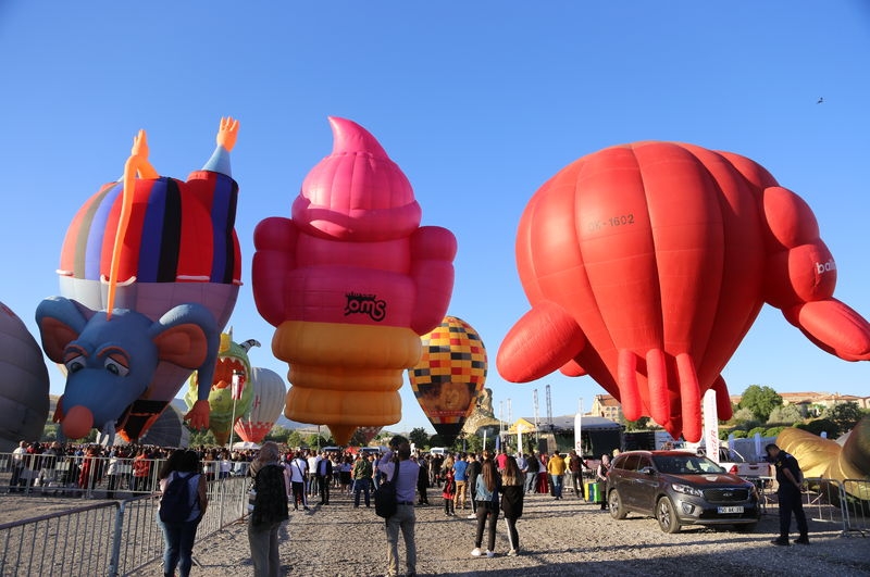 Uluslararası Kapadokya Balon Festivali'nden renkli görüntüler 2