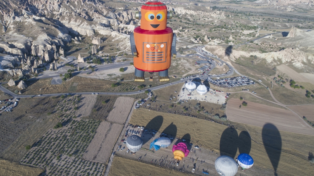Uluslararası Kapadokya Balon Festivali'nden renkli görüntüler 24