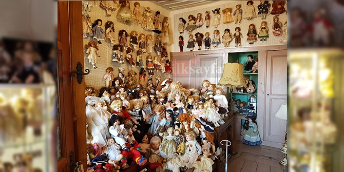 'Taş Bebek Kafe'de 8 bin 700 porselen bebek sergileniyor 8
