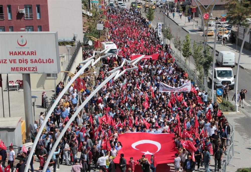Tunceli, Hakari, Bingöl, Ağrı ve Diyarbakır PKK’ya karşı yürüdü 10