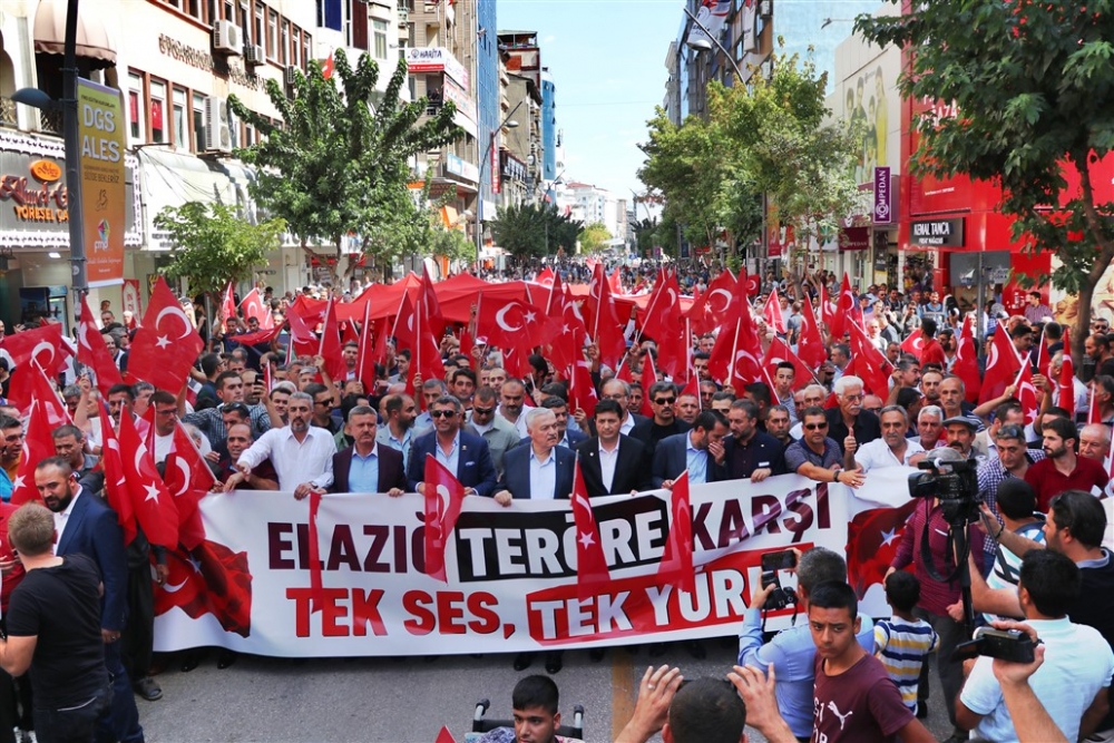 Tunceli, Hakari, Bingöl, Ağrı ve Diyarbakır PKK’ya karşı yürüdü 2