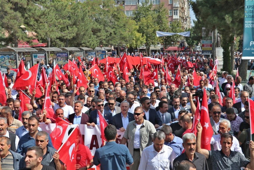 Tunceli, Hakari, Bingöl, Ağrı ve Diyarbakır PKK’ya karşı yürüdü 4