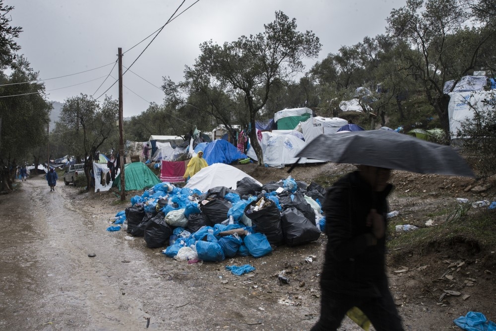 Moria’da düzensiz göçmenlerin zorlu yaşam mücadelesi 16