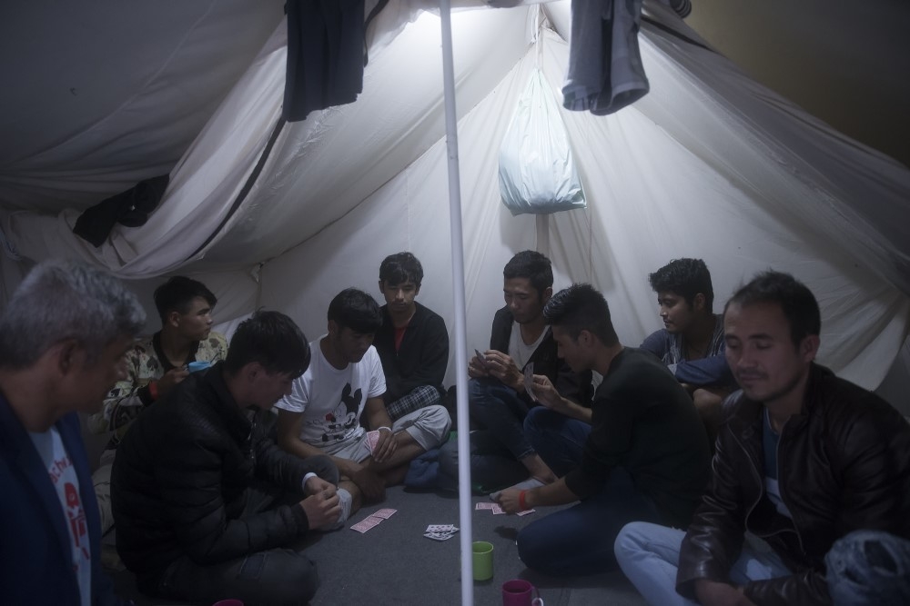 Moria’da düzensiz göçmenlerin zorlu yaşam mücadelesi 4