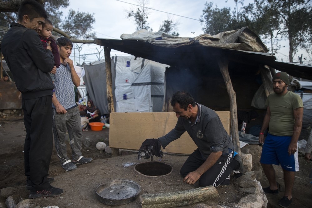 Moria’da düzensiz göçmenlerin zorlu yaşam mücadelesi 5