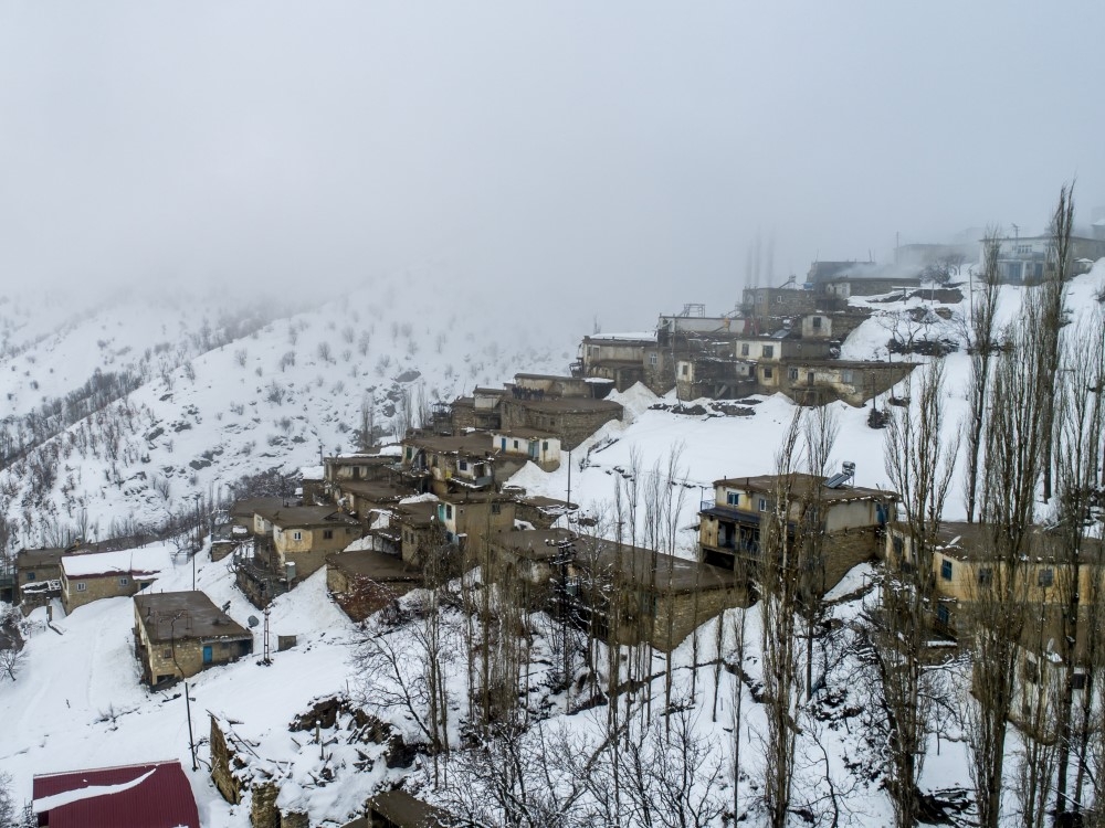 Diyarbakır’da kış mevsiminde köyde yaşam 4