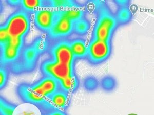 Ankara'nın koronavirüs yoğunluk haritası güncellendi