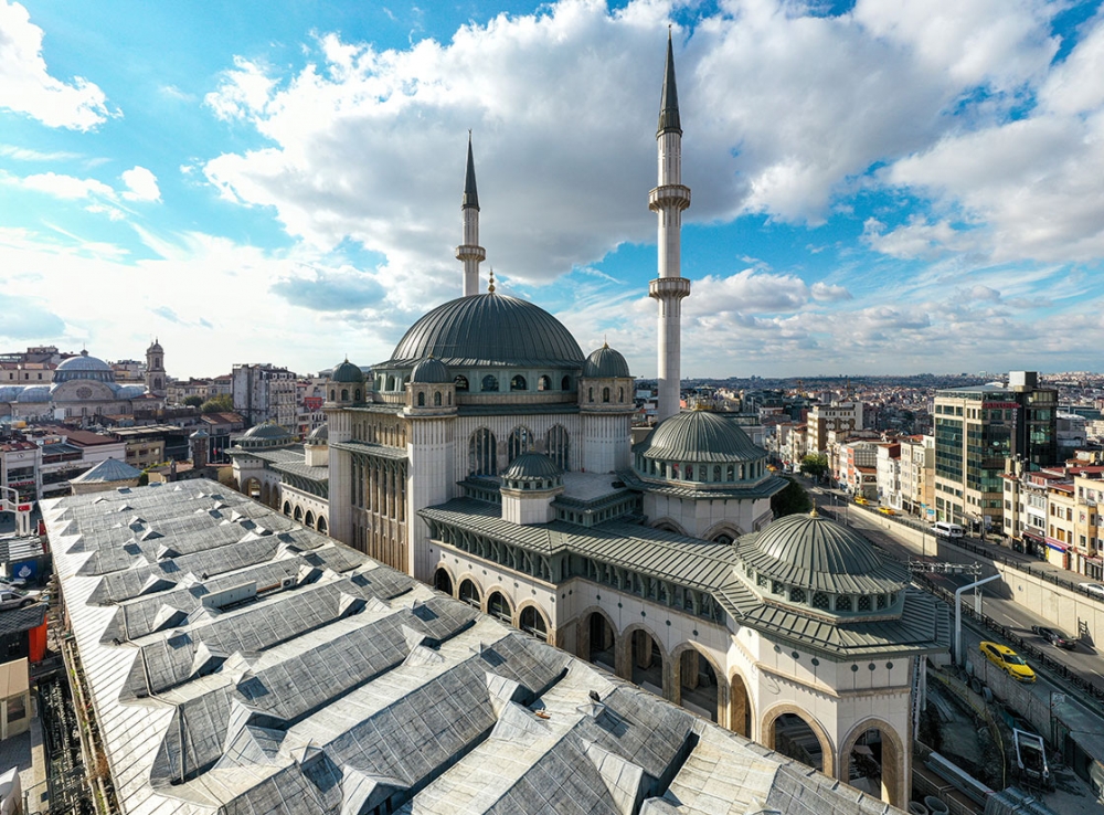 Taksim'e yapılan cami ramazanda açılıyor 4
