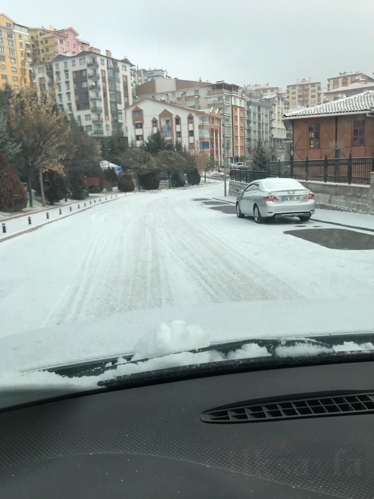 Başkentte kar yağışı etkili oldu 23
