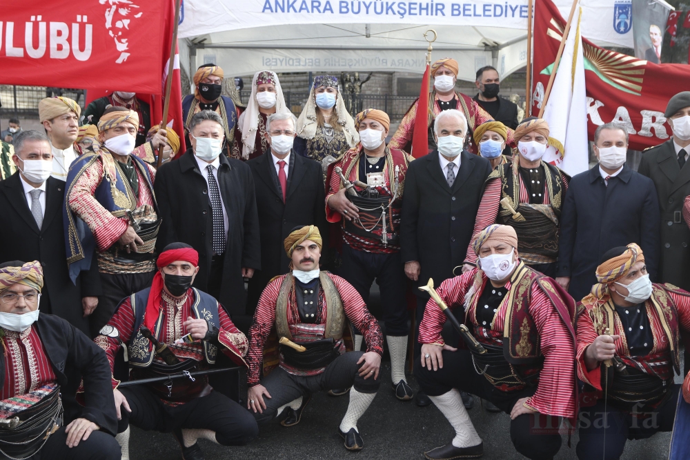 Atatürk'ün Ankara'ya gelişinin 101'inci yılı kutlandı 1
