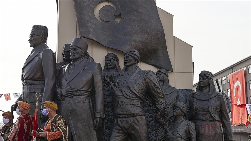 Atatürk'ün Ankara'ya gelişinin 101'inci yılı kutlandı 13