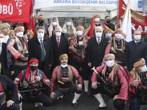 Atatürk'ün Ankara'ya gelişinin 101'inci yılı kutlandı