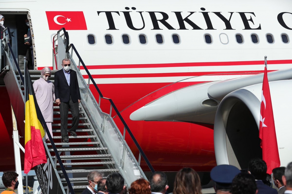 Başkan Erdoğan, NATO Karargahında liderlerle bir araya geldi 1