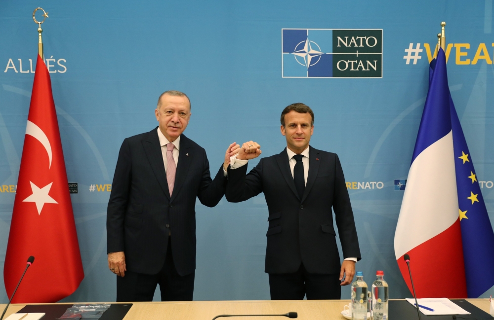 Başkan Erdoğan, NATO Karargahında liderlerle bir araya geldi 6