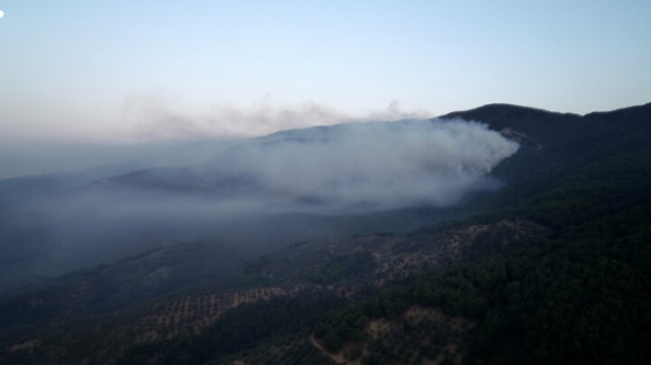 Kazdağları’nda orman yangını: 29 helikopter ve 4 uçakla müdahale sürüyor 18