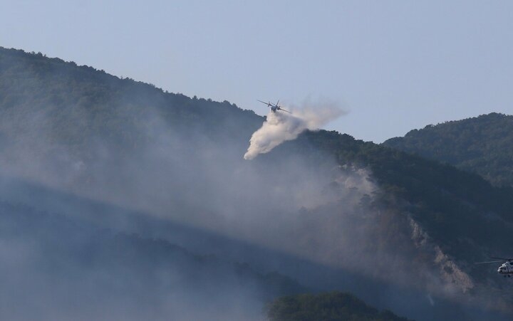 Kazdağları’nda orman yangını: 29 helikopter ve 4 uçakla müdahale sürüyor 4