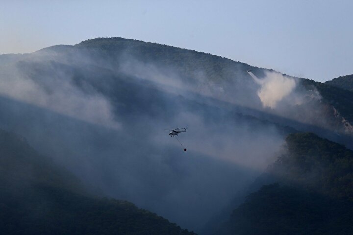Kazdağları’nda orman yangını: 29 helikopter ve 4 uçakla müdahale sürüyor 5