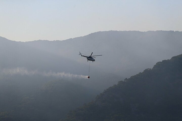 Kazdağları’nda orman yangını: 29 helikopter ve 4 uçakla müdahale sürüyor 6
