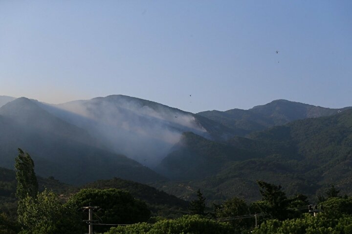 Kazdağları’nda orman yangını: 29 helikopter ve 4 uçakla müdahale sürüyor 7