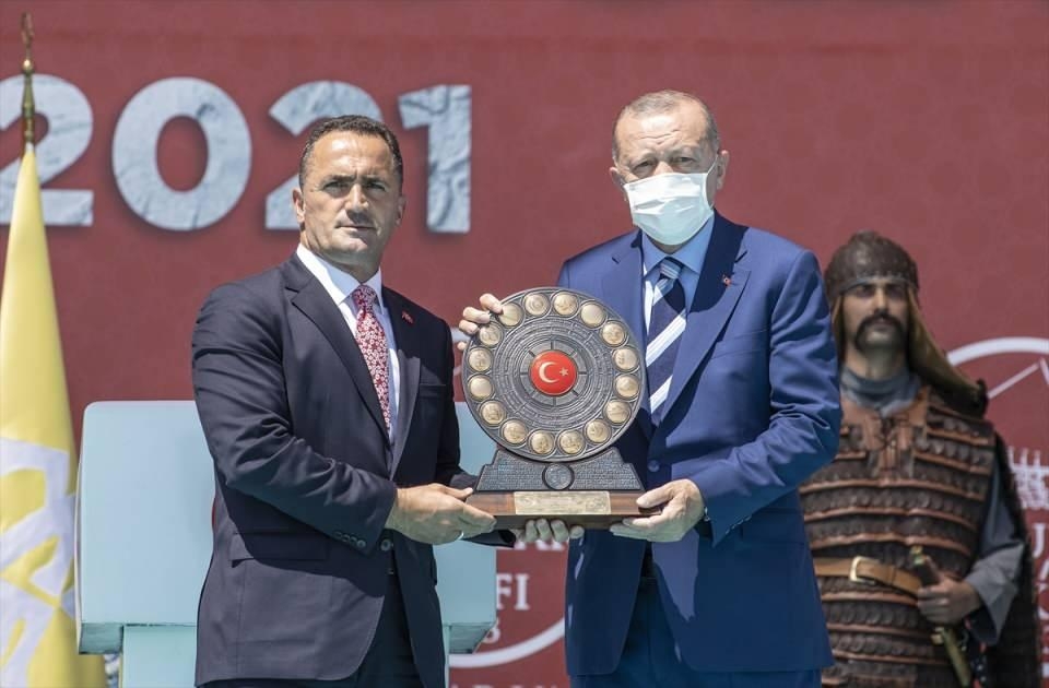 Erdoğan ve Bahçeli Malazgirt Milli Park'ında bir araya geldi 11