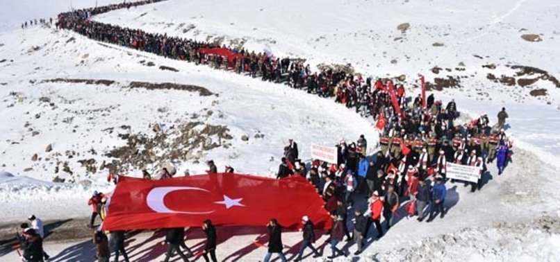 Türkiye, Sarıkamış şehitleri için yürüyecek 3