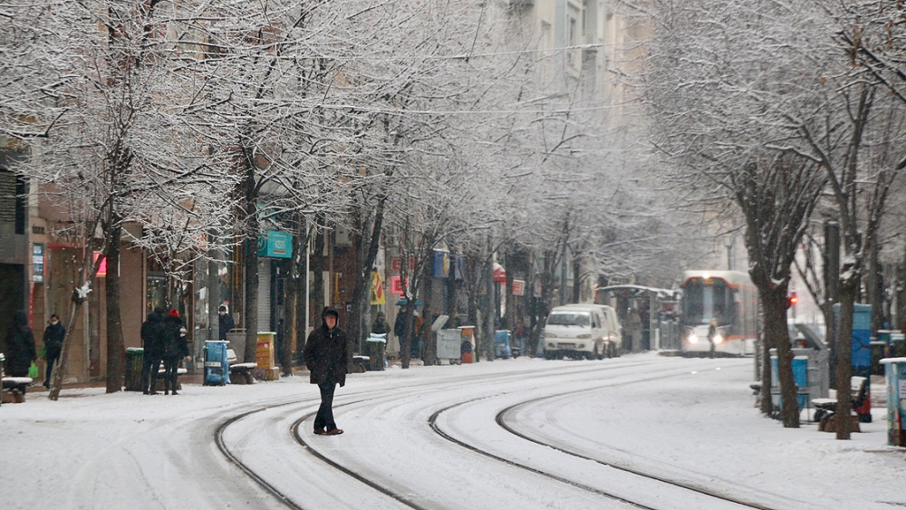 Eskişehir'de kar yağışı 3