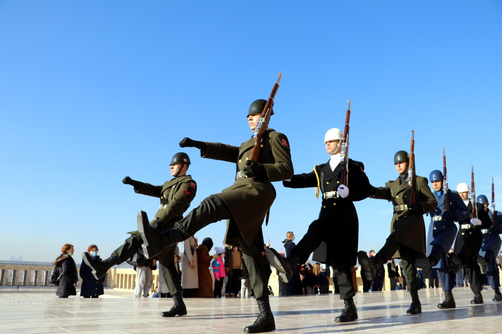 Anıtkabir'in nöbetçi askerleri 4