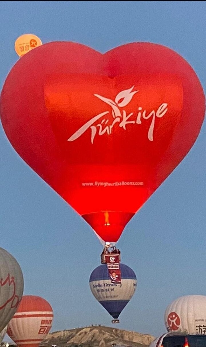 Türk bayrakları ve Ömer Halisdemir posteriyle havalandılar 8