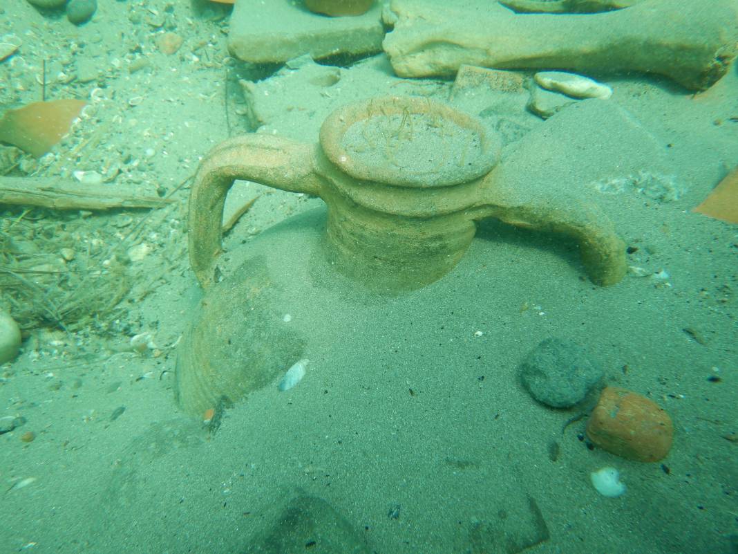 Kerpe Koyu'nda antik kalıntılara ulaşıldı 2