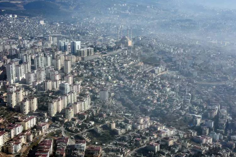 Kahramanmaraş'taki büyük yıkım, helikopterden görüntülendi 4