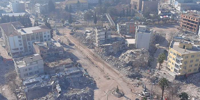 Adıyaman deprem sonrası böyle görüntülendi