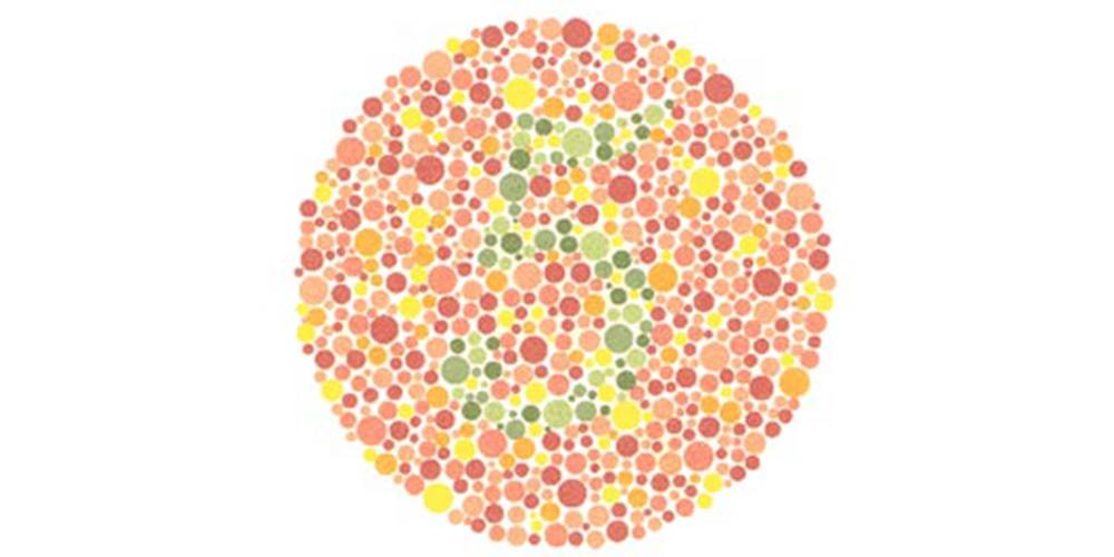 Renk körlüğü testi 2