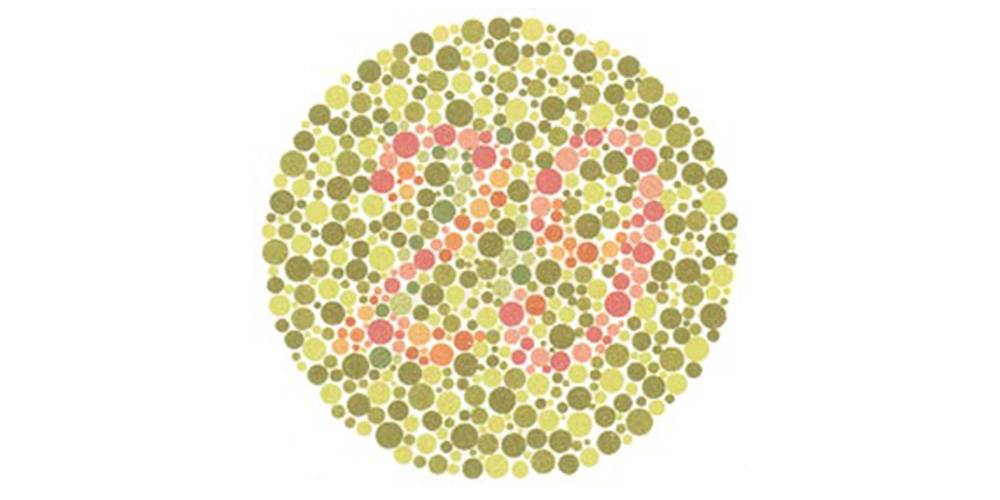 Renk körlüğü testi 6