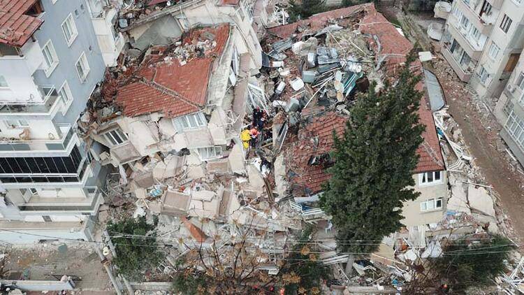 Hatay'da depremler sonrası son durum havadan fotoğraflandı 5