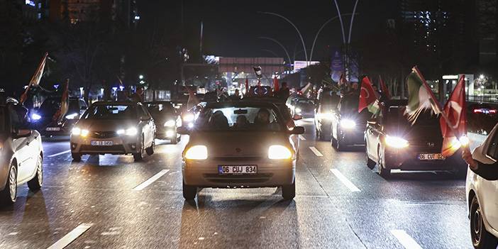 Başkentte Kudüs'e Destek Konvoyu