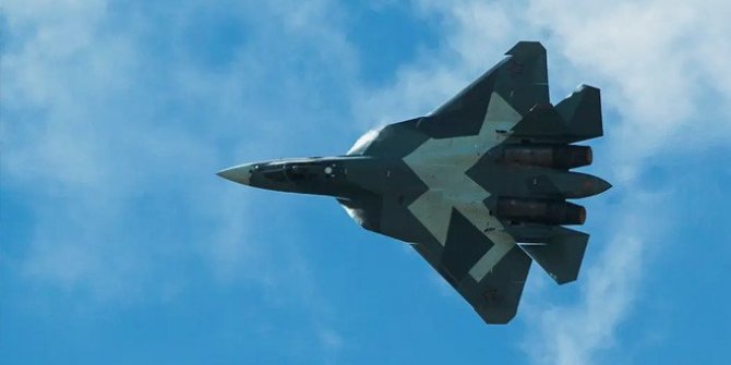 Su-57 savaş uçağı düştü