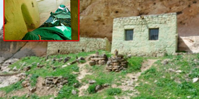 Yüz yıldır adak adanan kültür envanterindeki türbe boş çıktı