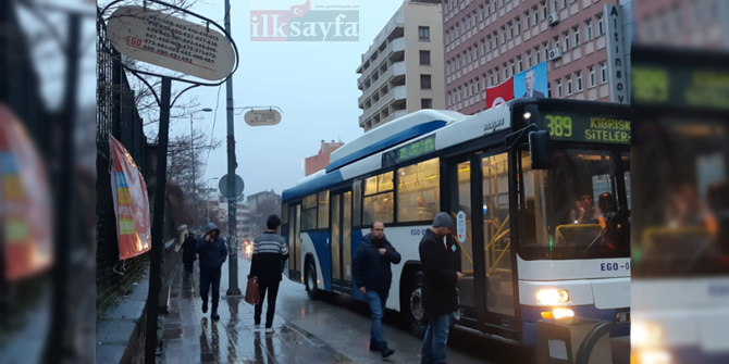 Çankırı Caddesi’nde bulunan 40157 numaralı 'duraksız durak'