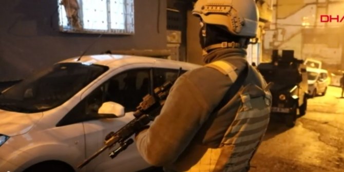 Düğmeye basıldı: 727 polis katıldı, sokaklar ablukaya alındı