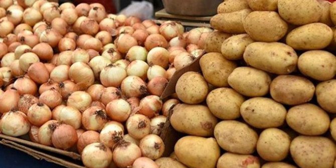 Patates ve kuru soğan satışına kısıtlama getirildi