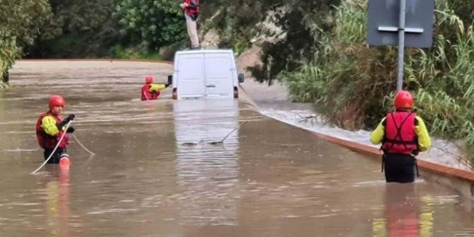 Kıbrıs'ta 'sarı' alarm