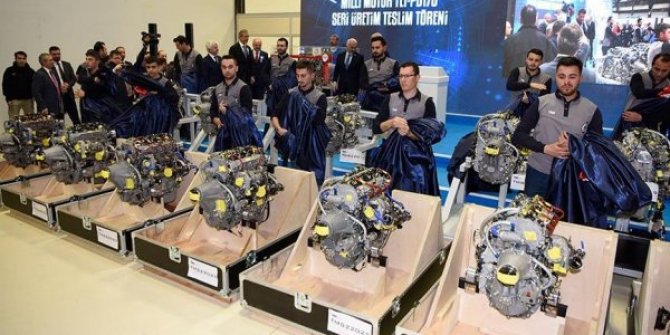 Türkiye'nin ilk yerli motoru seri üretimde