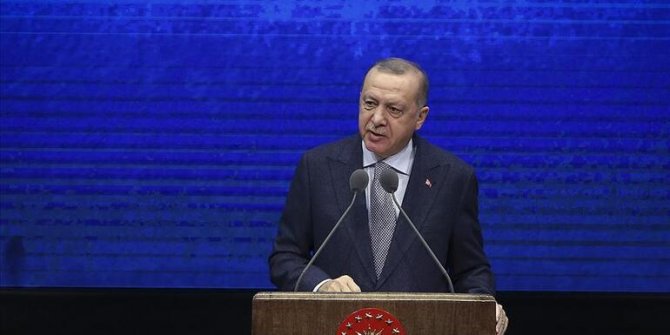 Erdoğan: Yeni bir şahlanış döneminin kapılarını açıyoruz