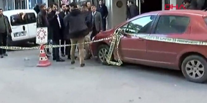 Ankara'da otelden ateş açtı