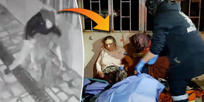 Evlat dehşeti! Sokak ortasında annesini defalarca bıçakladı