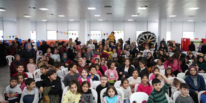 ‘Gölbaşı Yarıyıl Şenliği’nin ikinci gününde de çocuklar doyasıya eğlendiler